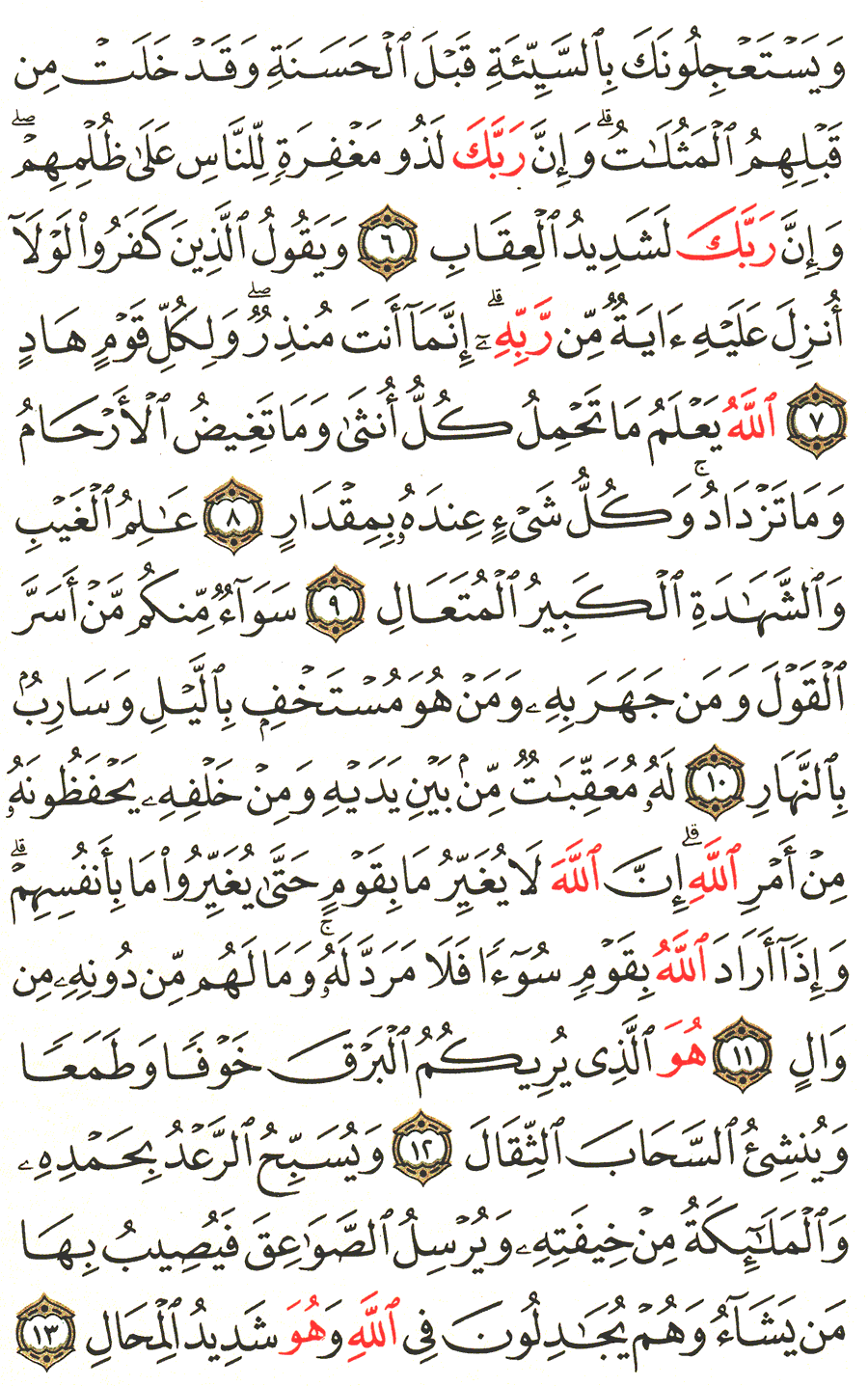 Page No 250   The Noble Quran  