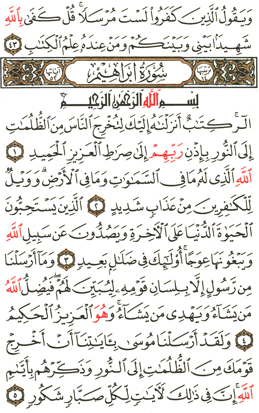 Page No 255   The Noble Quran  