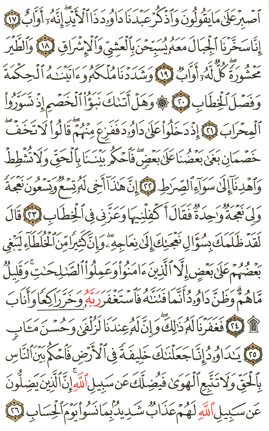 Page No 454  The Noble Quran  