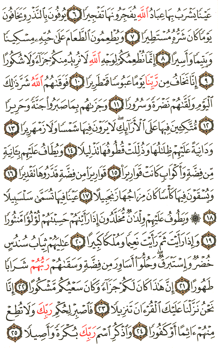 Page No 579  The Noble Quran  